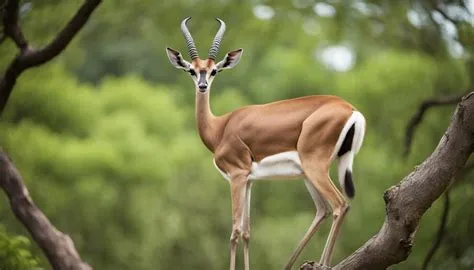  Gerenuk: Descubra o incrível animal que desafia a gravidade com suas longas pernas e pescoço para alcançar as folhas mais altas!