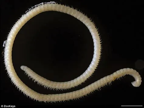  Xenodermus: Explore the Mysteries of This Bizarre Millipede, Lurking in the Shadows with Its Many Legs!